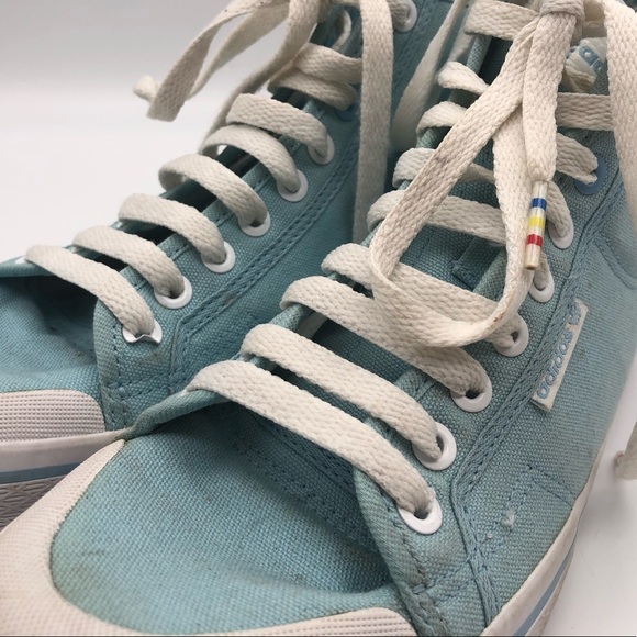 Womens 90s Baby Blue High Tops